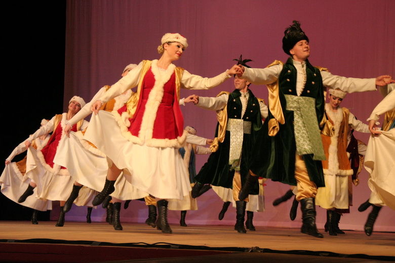 Польский народный танец - Мазурка (Мазурек)