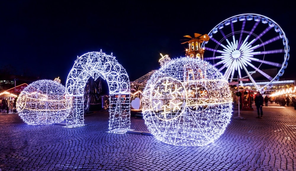 Рождественская ярмарка в Гданьске, Польша