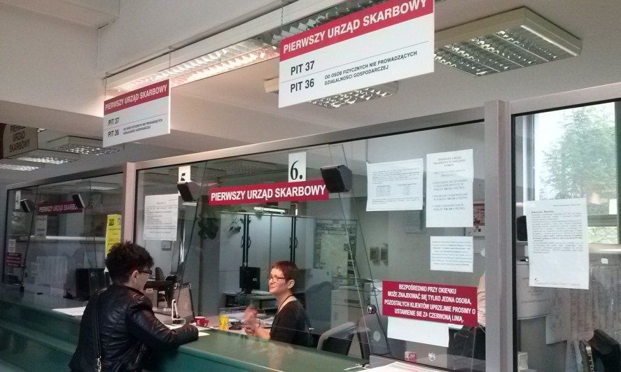 Urząd skarbowy - налоговая инспекция в Польше